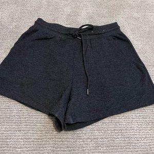 4/$20 Stars Above Grey Pajama Lounge Fleece Small Shorts